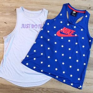 2 nike workout tops!